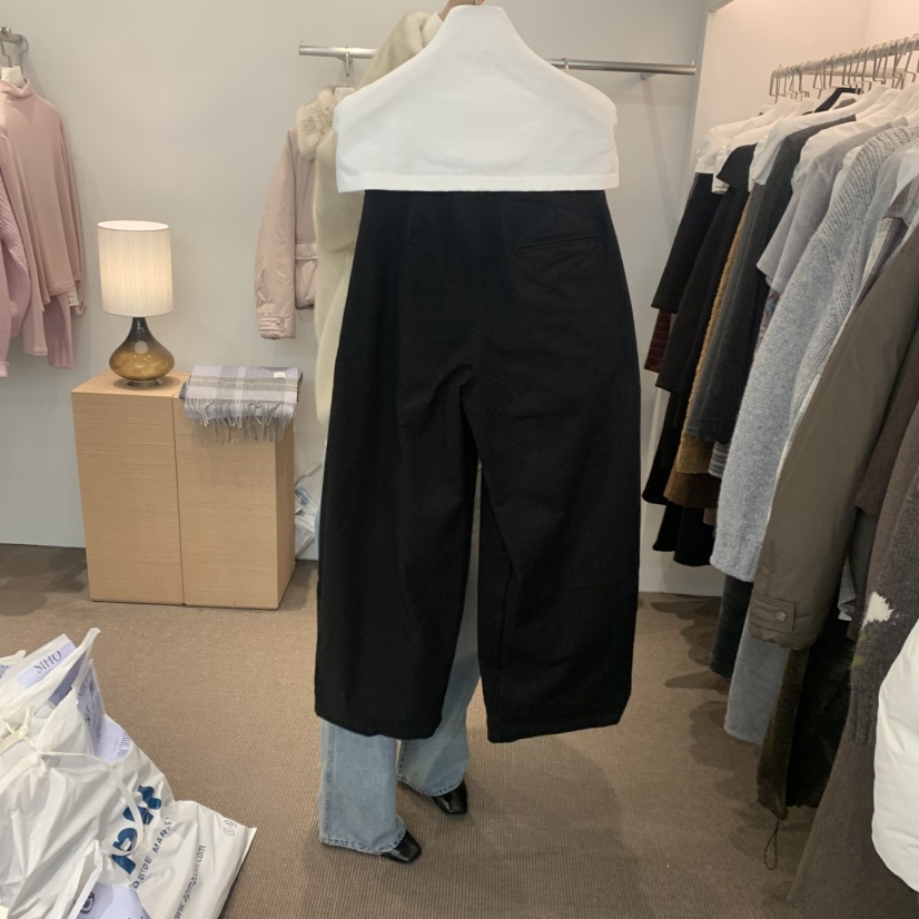 SIHO ARCHIVE東大門㊣實拍女士新款真品25秋冬休閑褲褶裥燈籠SIHO ARCHIVE休閑褲