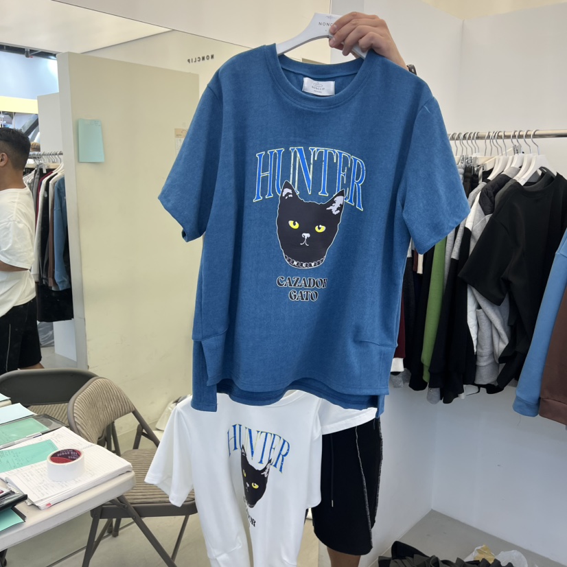 NON CLIP韓國直郵㊣女裝新品人氣推薦職業25秋冬時尚熱賣T恤NON CLIPT恤圖色3