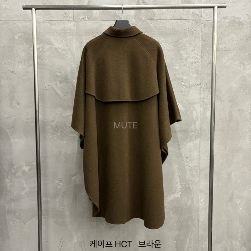 MUTE-P東大門㊣實拍女裝新款人氣熱賣推薦時尚25秋冬中長款大衣MUTE中長款大衣