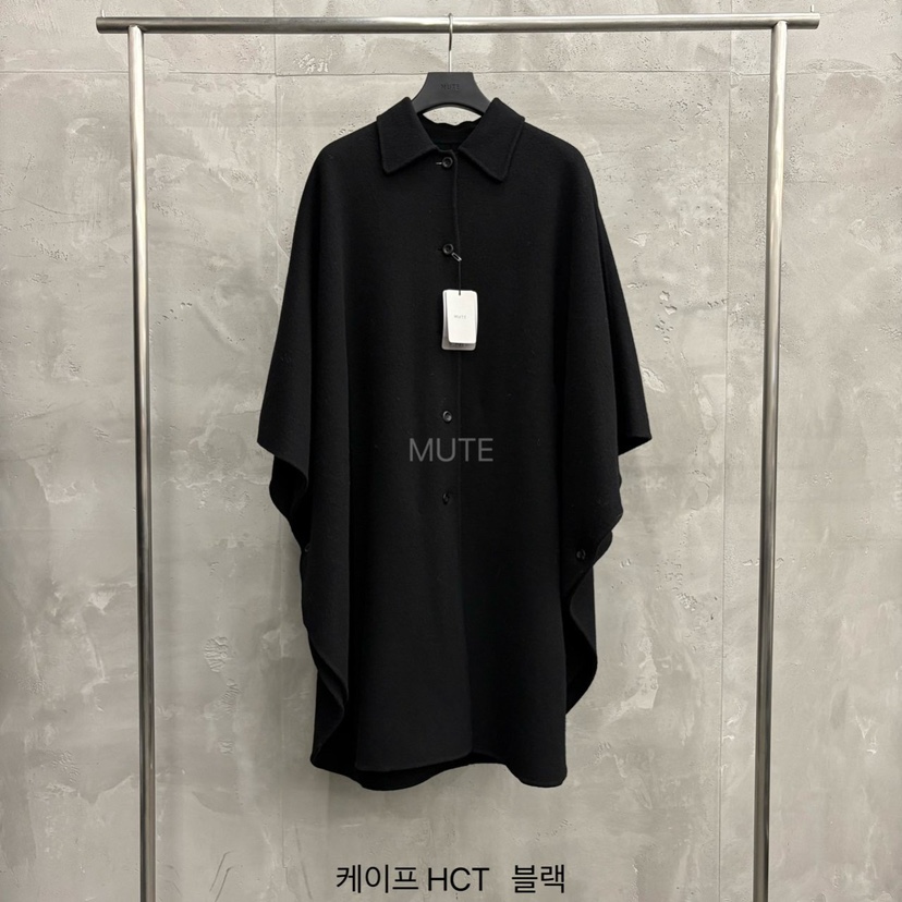 MUTE-P東大門㊣實拍女裝新款人氣熱賣推薦時尚25秋冬中長款大衣MUTE中長款大衣圖色2