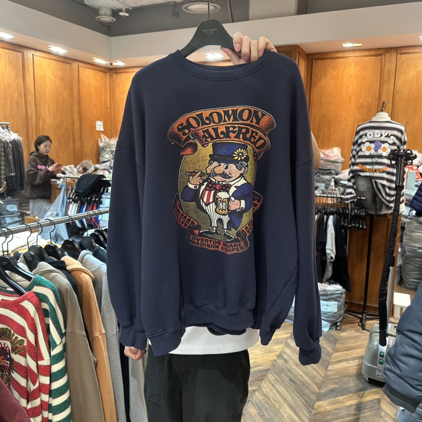 GARMENT-P東大門㊣代購女士新品真品職業人氣時尚衛衣加絨GARMENT衛衣圖色3