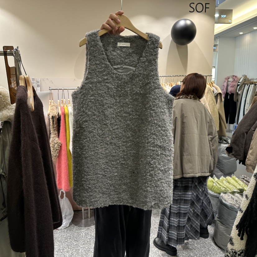 SOF韓國直郵㊣女裝新品25秋冬推薦時尚職業人氣熱賣休閑連衣裙SOF連衣裙圖色2