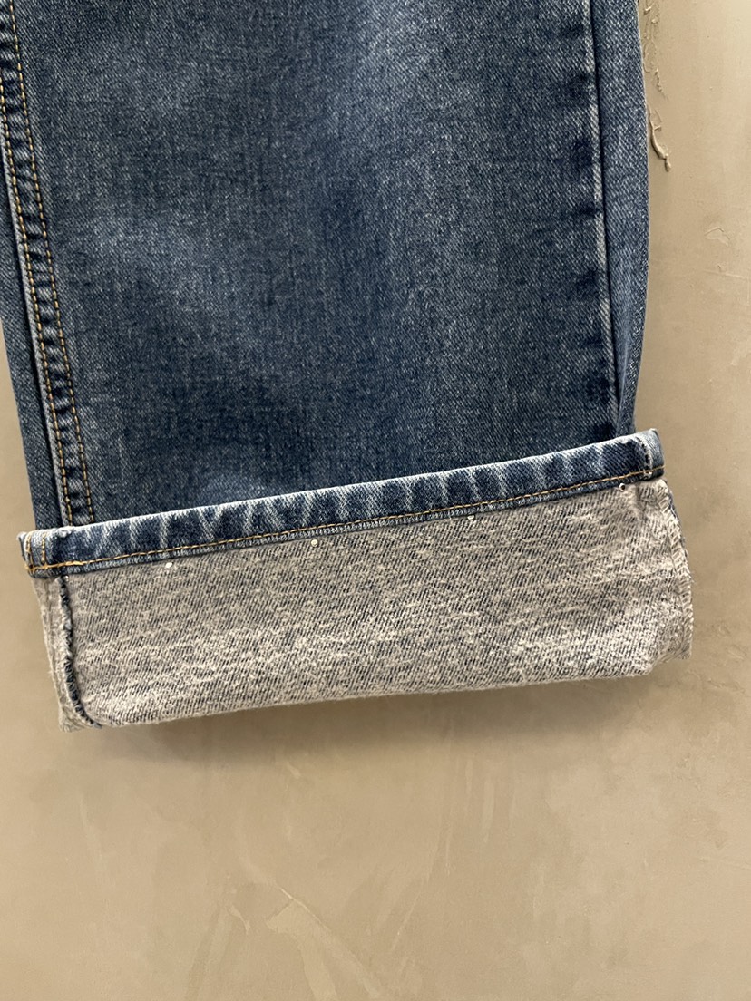 MULCUP韓國直郵㊣女士新款人氣25秋冬休閑熱賣時尚牛仔褲拉絨MULCUP牛仔褲