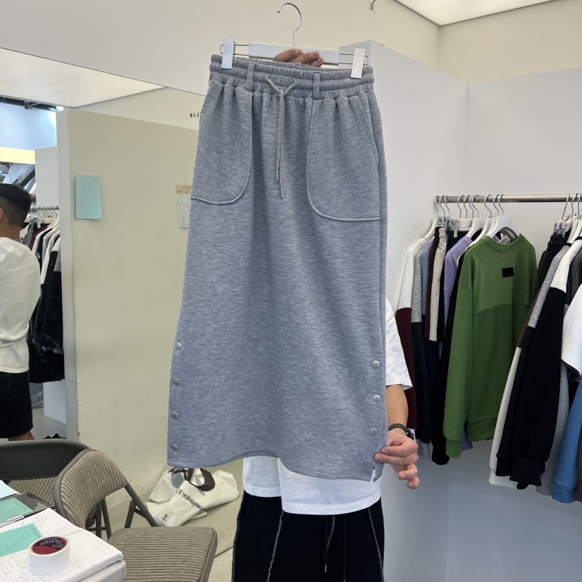 NON CLIP東大門㊣代購女士新品時尚職業真品25秋冬推薦長裙NON CLIP長裙圖色1