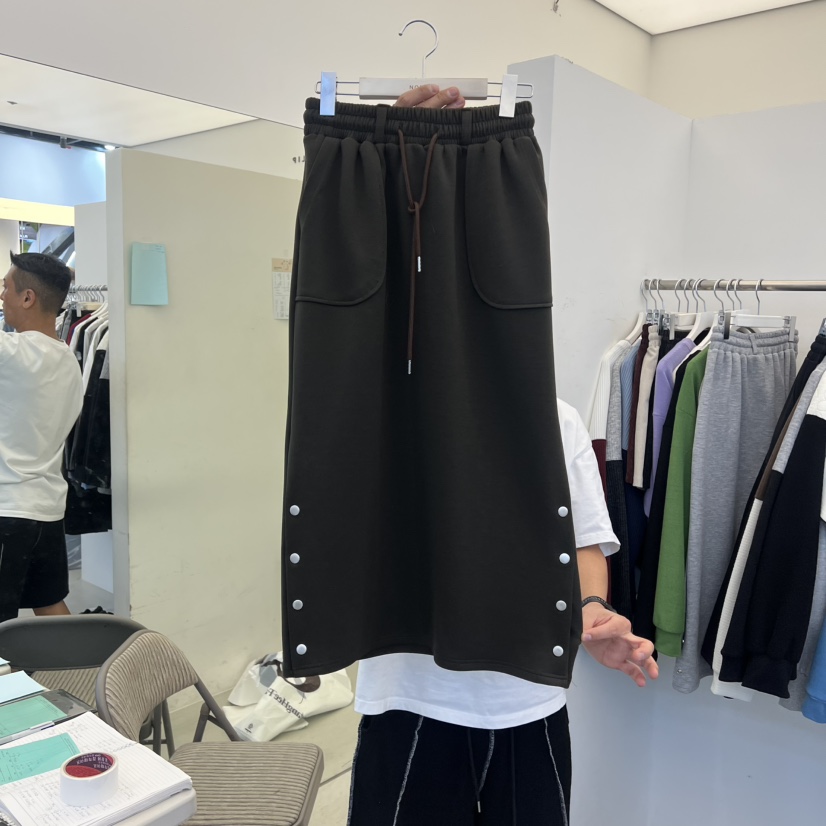 NON CLIP東大門㊣代購女士新品時尚職業真品25秋冬推薦長裙NON CLIP長裙圖色2