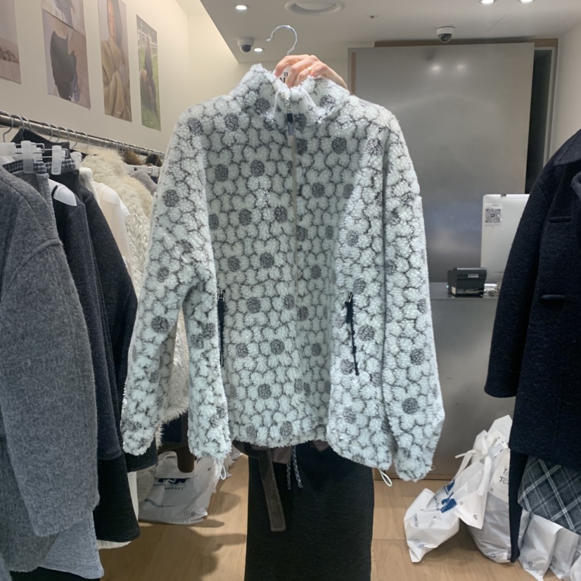 MEET ME東大門㊣代購女裝新品真品時尚職業25秋冬休閑夾克MEET ME夾克圖色1