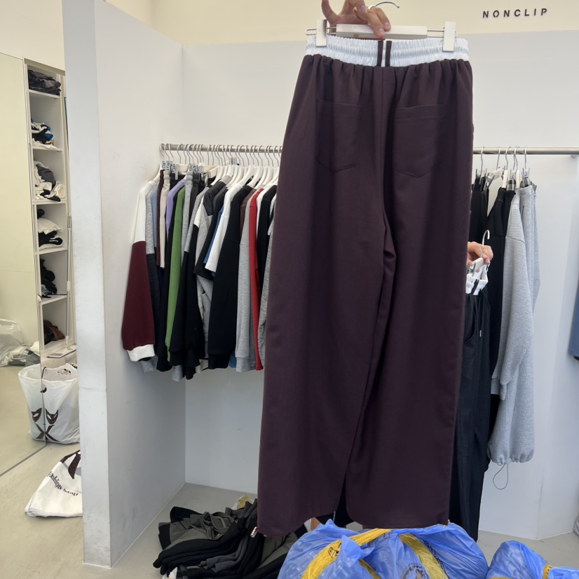 NON CLIP東大門㊣直郵女士新品人氣25秋冬真品熱賣職業休閑褲NON CLIP休閑褲