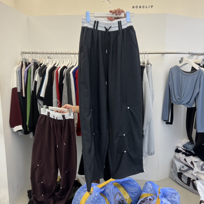 NON CLIP東大門㊣直郵女士新品人氣25秋冬真品熱賣職業休閑褲NON CLIP休閑褲圖色1