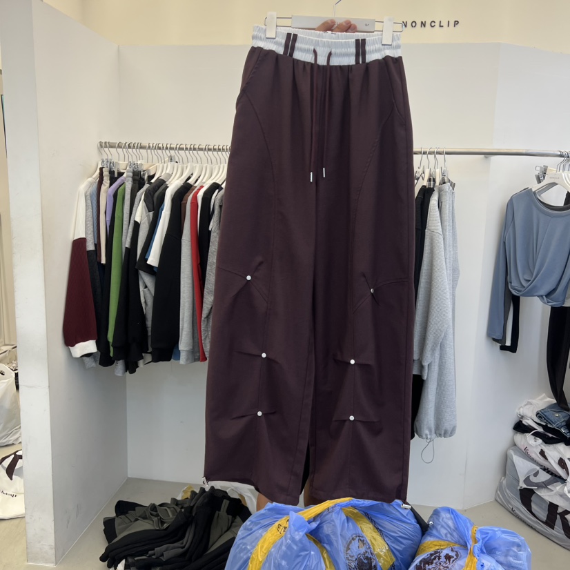 NON CLIP東大門㊣直郵女士新品人氣25秋冬真品熱賣職業休閑褲NON CLIP休閑褲圖色2