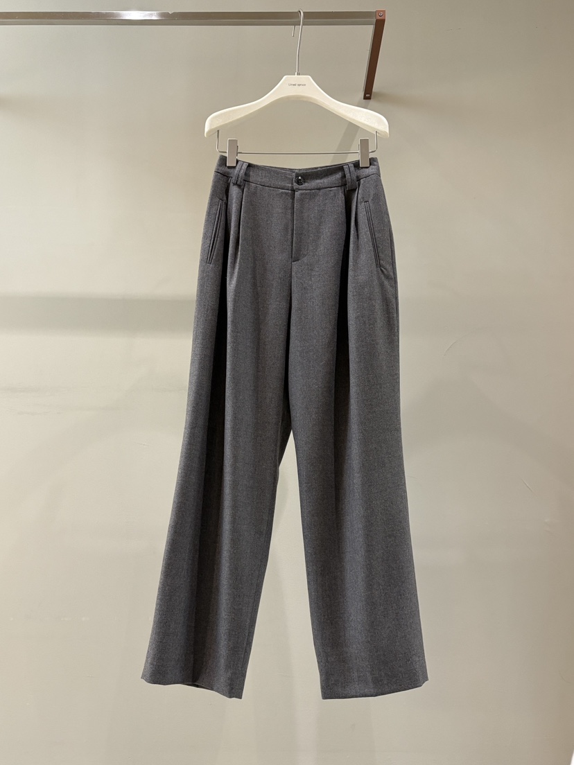 LIMED SPRUCE東大門㊣實拍女士新品25秋冬推薦人氣休閑休閑褲LIMED SPRUCE休閑褲圖色1灰色