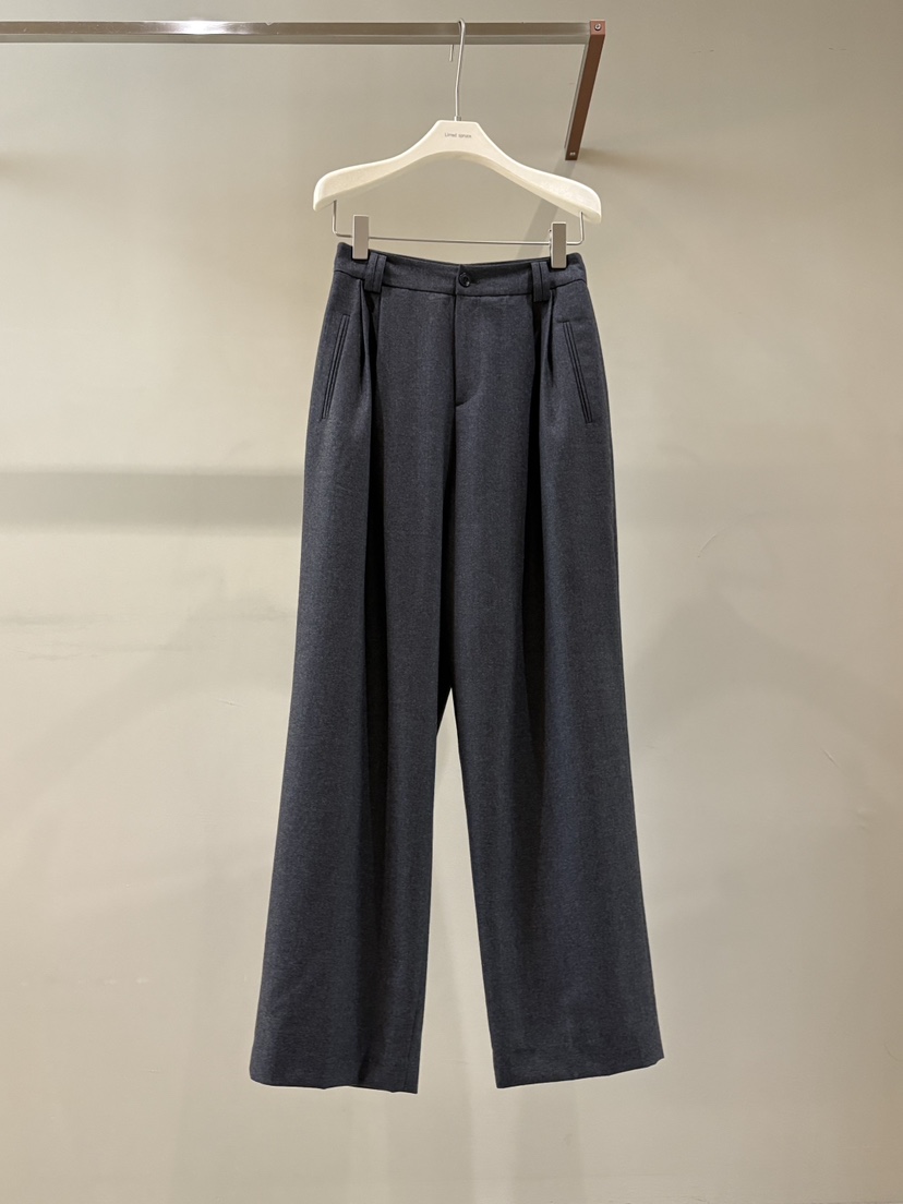 LIMED SPRUCE東大門㊣實拍女士新品25秋冬推薦人氣休閑休閑褲LIMED SPRUCE休閑褲圖色2墨色