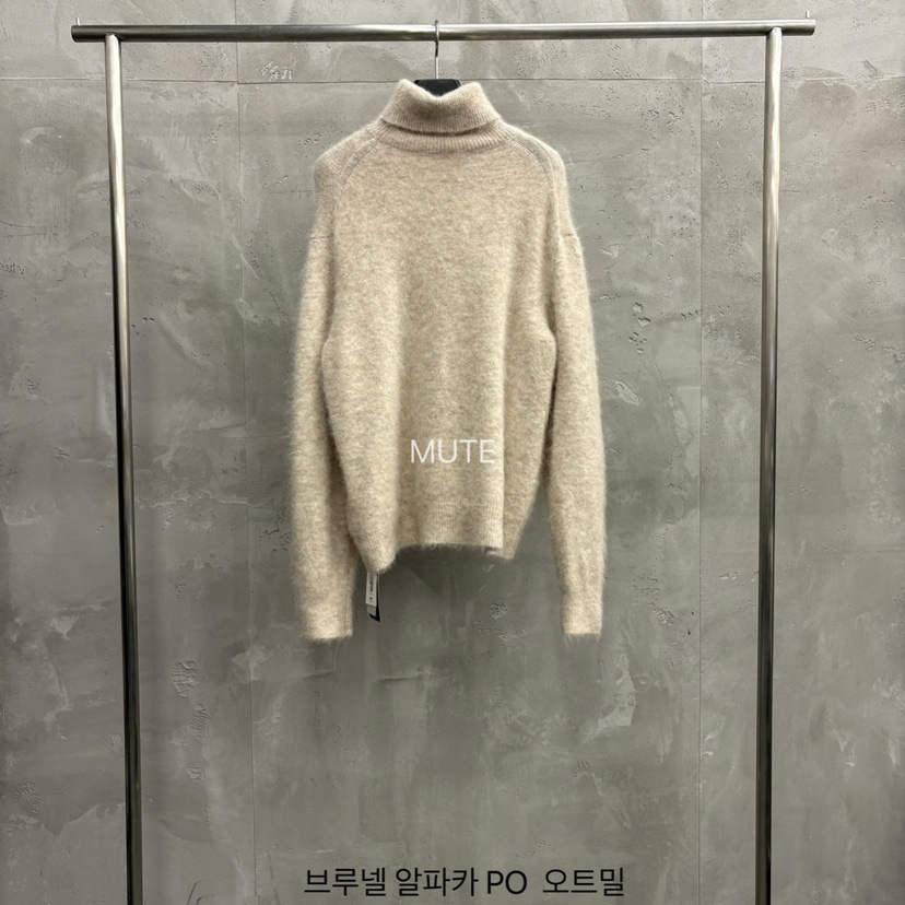 MUTE-P韓國直郵㊣女裝新款休閑熱賣職業人氣真品針織衫羊駝MUTE針織衫