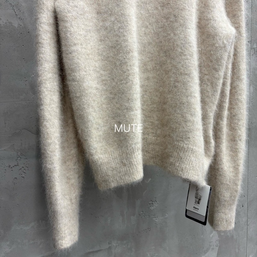 MUTE-P韓國直郵㊣女裝新款休閑熱賣職業人氣真品針織衫羊駝MUTE針織衫
