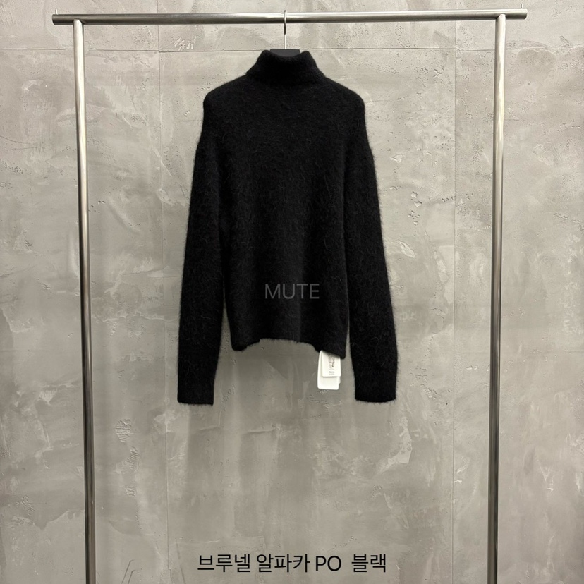 MUTE-P韓國直郵㊣女裝新款休閑熱賣職業人氣真品針織衫羊駝MUTE針織衫圖色3