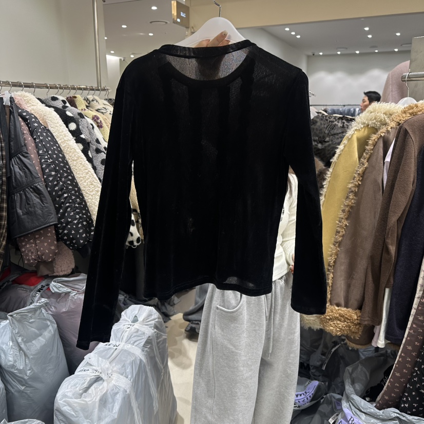 BENE東大門㊣代購女裝新款真品職業推薦熱賣25秋冬休閑長袖T恤BENE長袖T恤