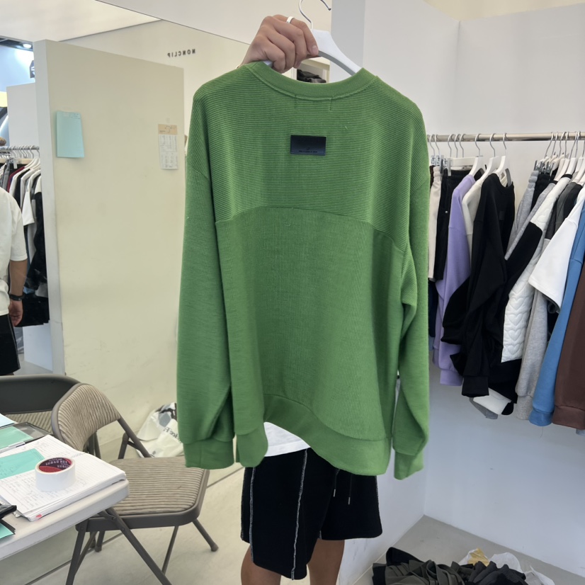 NON CLIP韓國代購㊣女裝新款25秋冬時尚真品休閑推薦長袖T恤NON CLIP長袖T恤