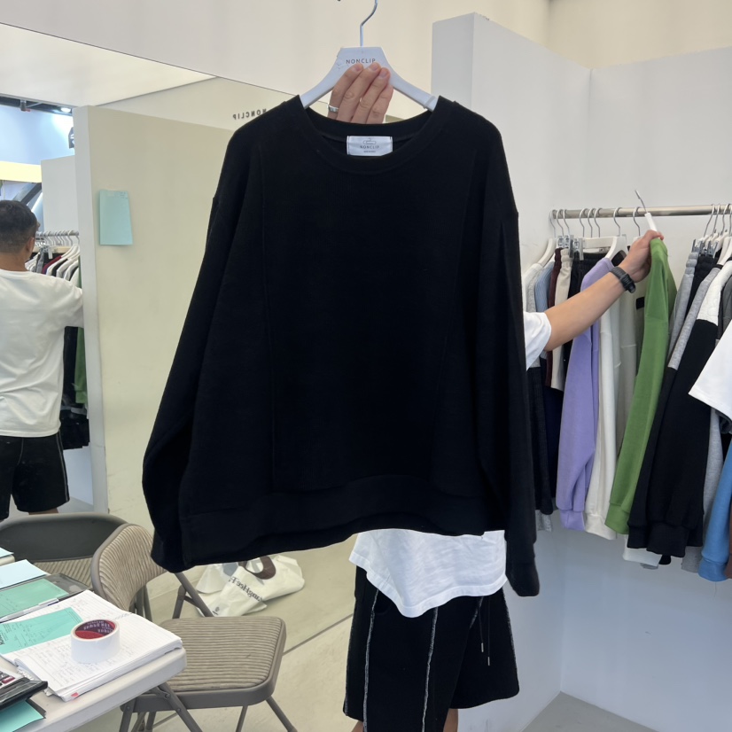 NON CLIP韓國代購㊣女裝新款25秋冬時尚真品休閑推薦長袖T恤NON CLIP長袖T恤圖色2