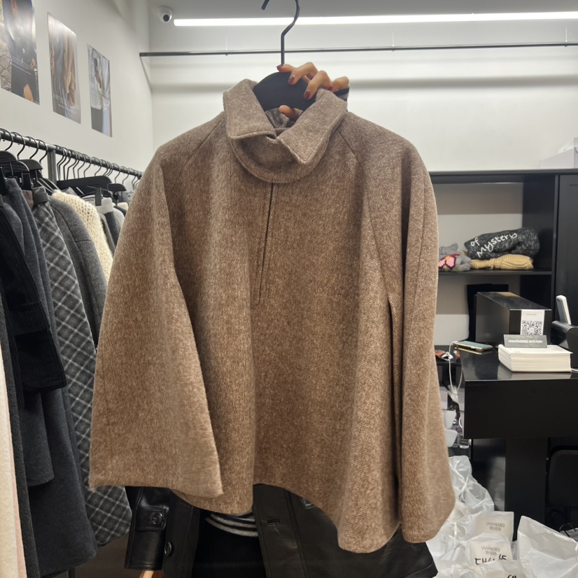 UNANSWERED-MYSTERY東大門㊣直郵女士新品休閑圍巾披肩斗篷UNANSWERED-MYSTERY圍巾/披肩圖色2