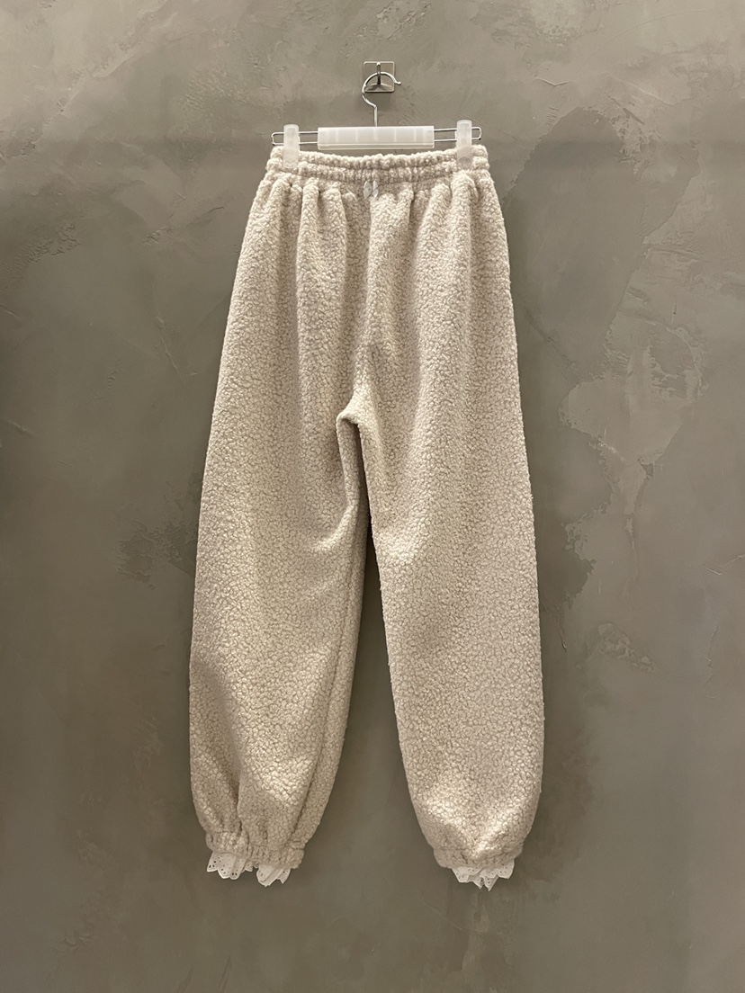 MULCUP東大門㊣實拍女裝新款熱賣休閑推薦25秋冬休閑褲羊毛MULCUP休閑褲