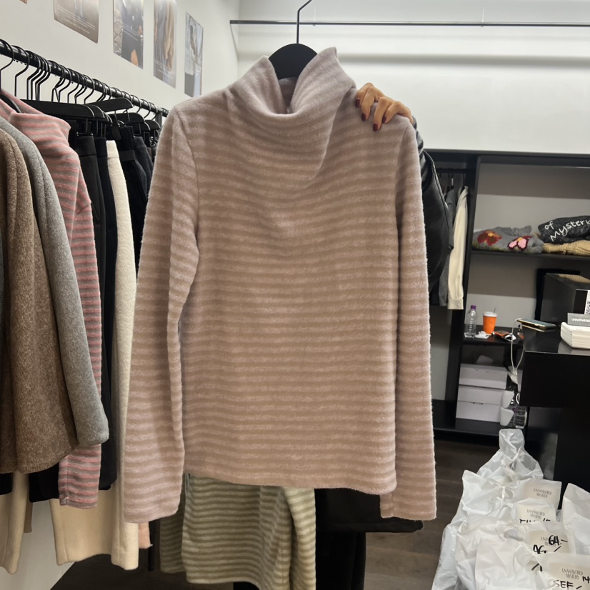 UNANSWERED-MYSTERY東大門㊣代購女士新品休閑人氣長袖T恤UNANSWERED-MYSTERY長袖T恤圖色1