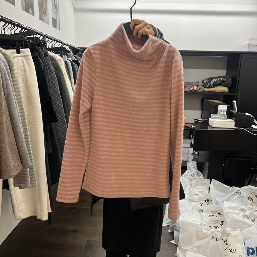 UNANSWERED-MYSTERY東大門㊣代購女士新品休閑人氣長袖T恤UNANSWERED-MYSTERY長袖T恤圖色3