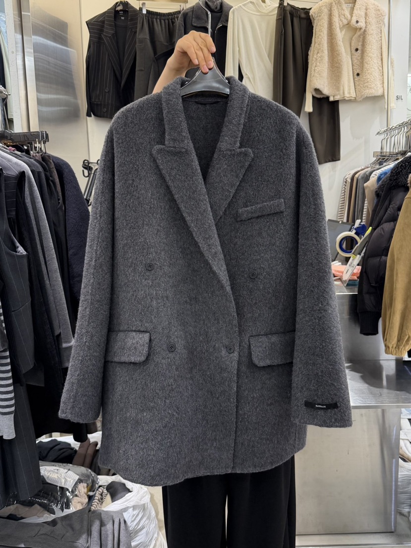 THE SIL東大門㊣直郵女士新款人氣推薦職業休閑中長款大衣THE SIL/1 2ILLY中長款大衣圖色1