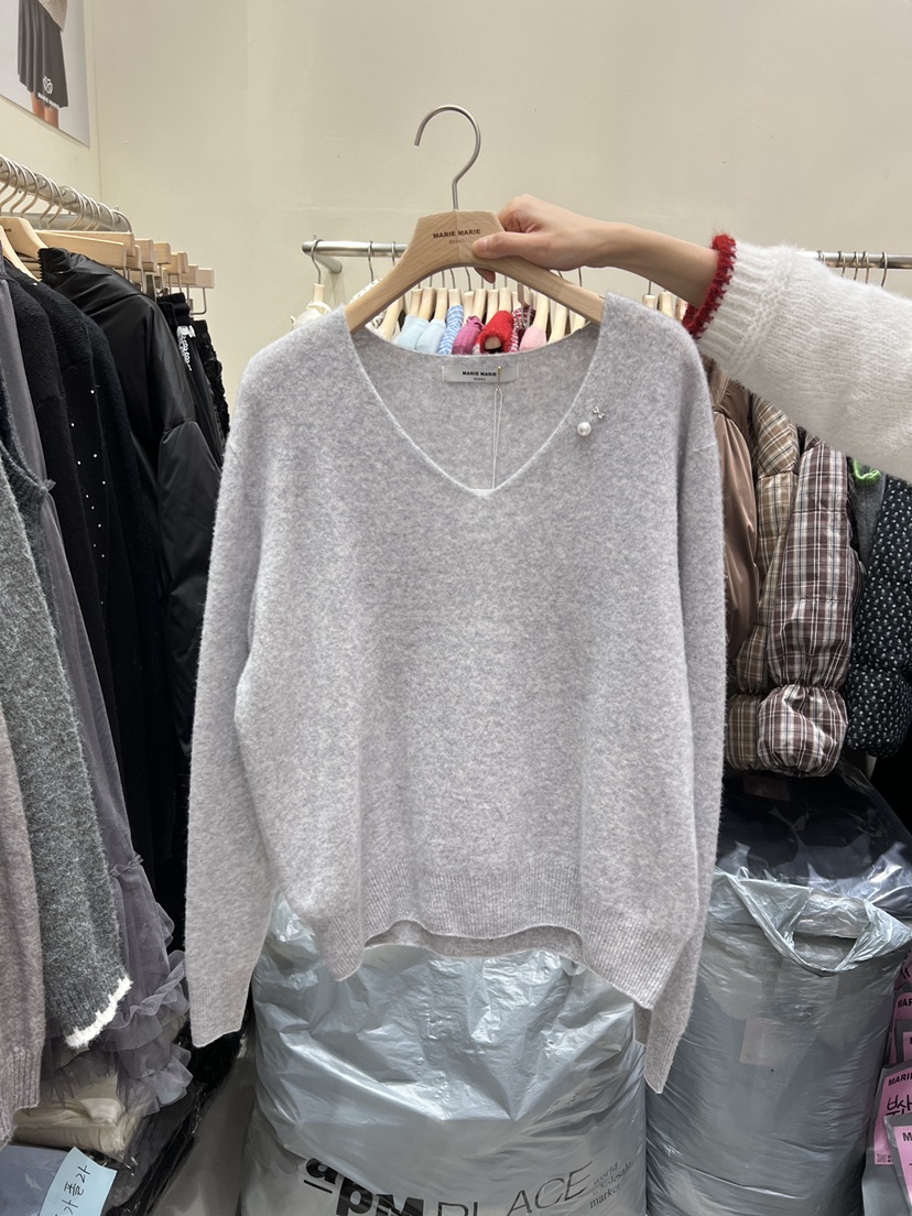MARIE MARIE東大門㊣代購女士新款推薦熱賣職業針織衫羊毛MARIE MARIE針織衫圖色4