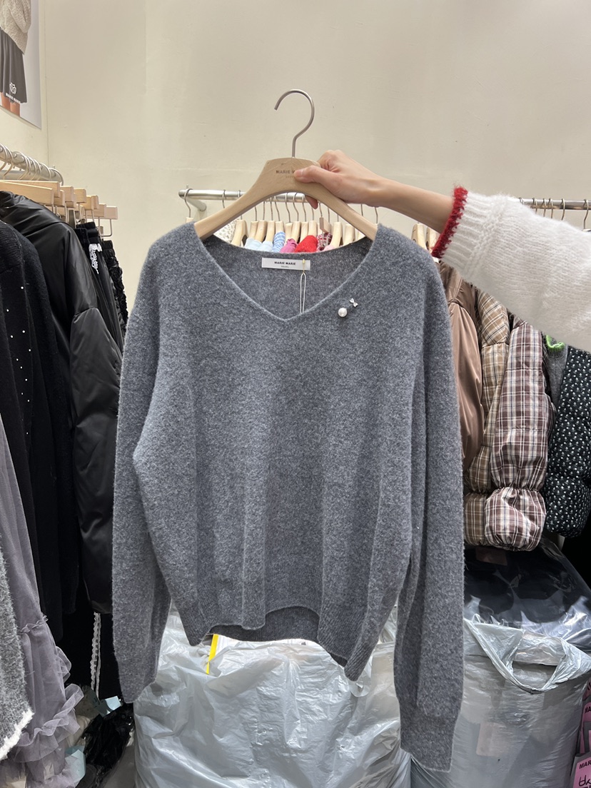 MARIE MARIE東大門㊣代購女士新款推薦熱賣職業針織衫羊毛MARIE MARIE針織衫圖色5