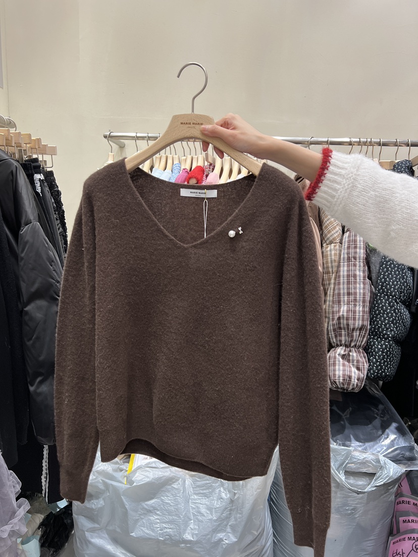 MARIE MARIE東大門㊣代購女士新款推薦熱賣職業針織衫羊毛MARIE MARIE針織衫圖色7