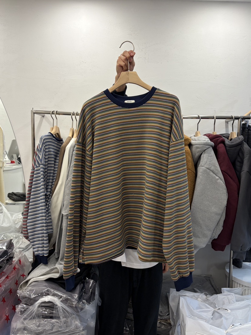 DELICATE韓國直郵㊣女士新款職業休閑熱賣推薦25秋冬長袖T恤DELICATE長袖T恤圖色3