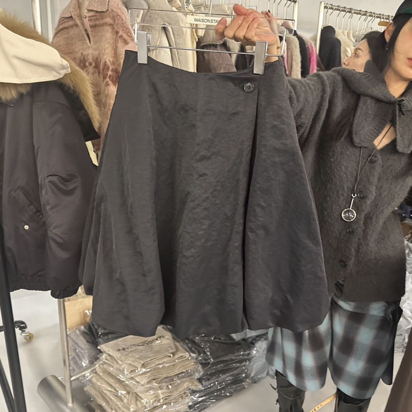 DOUBLE STANDARD/LE SMOKING/MAISONSTAFF東大門㊣直郵女裝新品休閑短裙MAISONSTAFF短裙圖色2