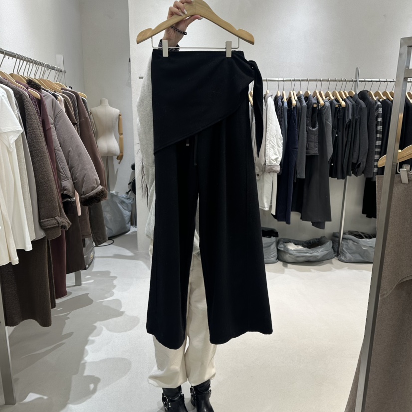 OVU東大門㊣直郵女裝新款休閑25秋冬真品推薦套裝兩件套圍巾OVU套裝圖色3