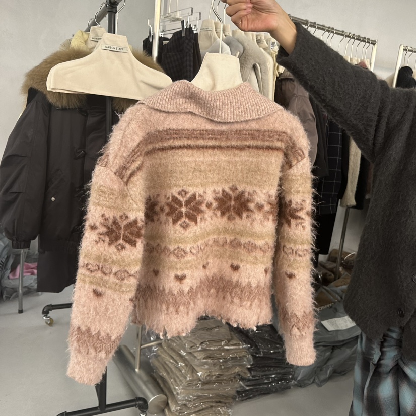 DOUBLE STANDARD/LE SMOKING/MAISONSTAFF東大門㊣實拍女裝新款25秋冬毛衣MAISONSTAFF毛衣