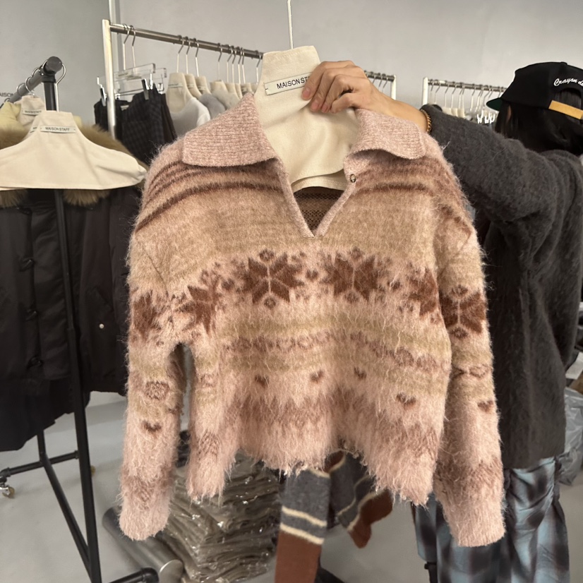 DOUBLE STANDARD/LE SMOKING/MAISONSTAFF東大門㊣實拍女裝新款25秋冬毛衣MAISONSTAFF毛衣圖色1