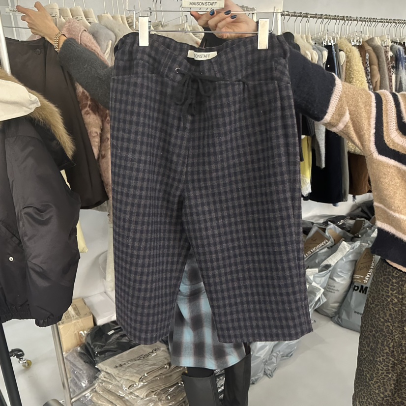 DOUBLE STANDARD/LE SMOKING/MAISONSTAFF韓國直郵㊣女裝新款推薦短褲MAISONSTAFF短褲圖色1