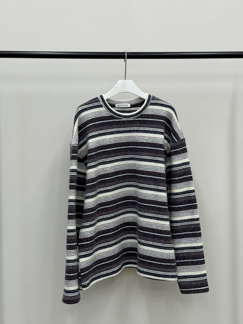 MUCH MORE韓國直郵㊣女士新款休閑時尚25秋冬真品人氣長袖T恤MUCH MORE長袖T恤圖色2