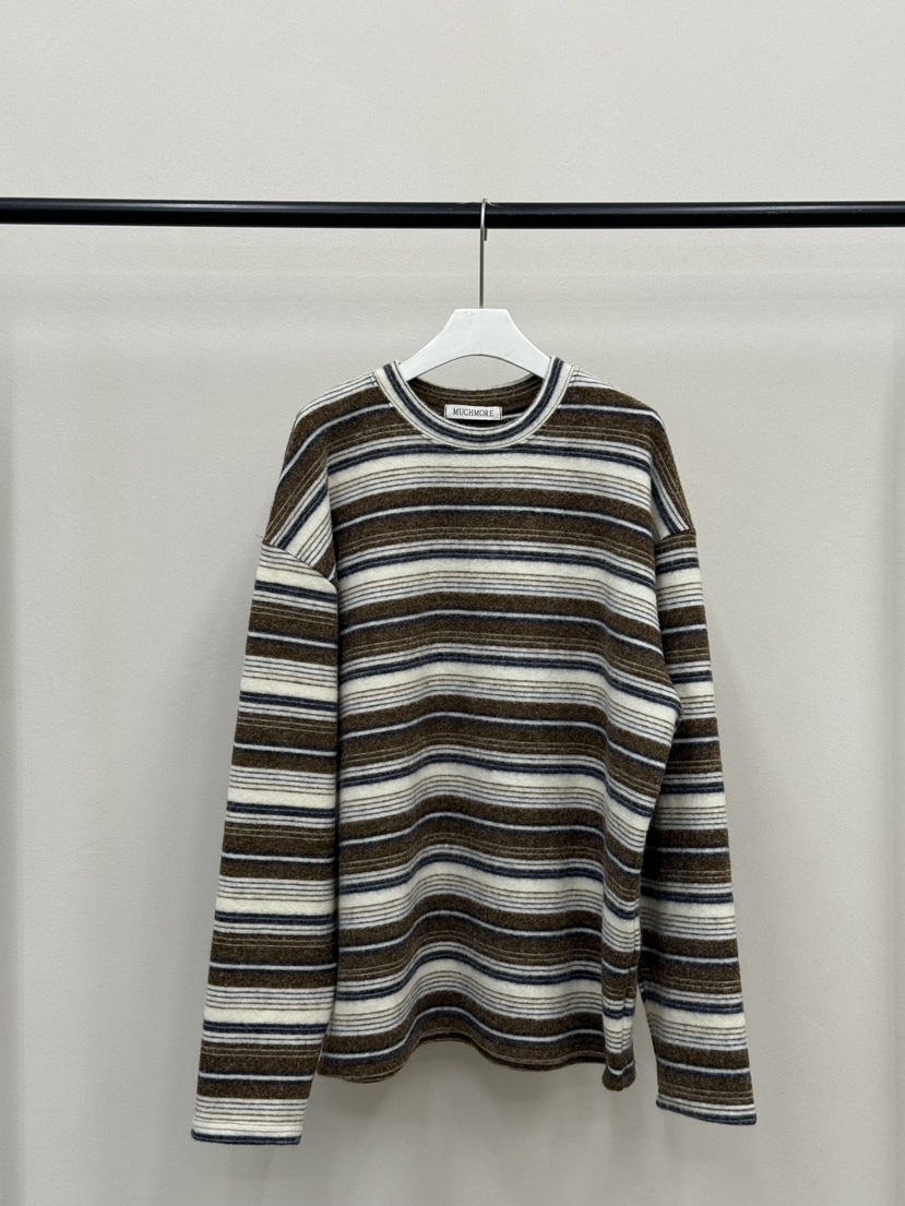 MUCH MORE韓國直郵㊣女士新款休閑時尚25秋冬真品人氣長袖T恤MUCH MORE長袖T恤圖色3