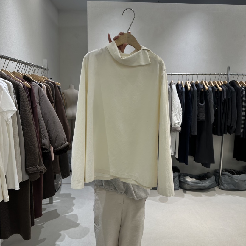 OVU東大門㊣實拍女裝新款真品人氣時尚推薦25秋冬襯衫蕾絲衫OVU襯衫/蕾絲衫圖色1