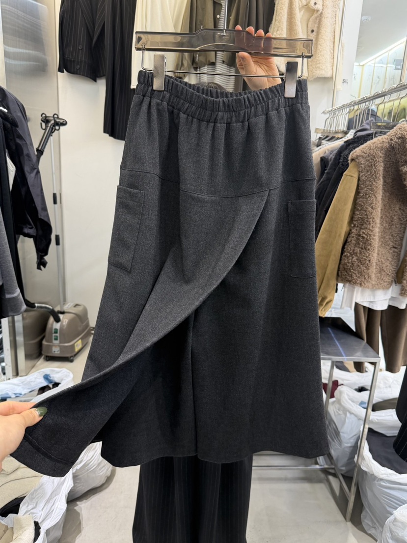 THE SIL東大門㊣直郵女士新款人氣真品時尚25秋冬半身裙中短裙THE SIL/1 2ILLY半身裙/中短裙