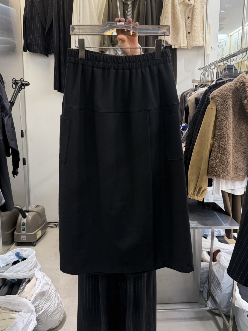 THE SIL東大門㊣直郵女士新款人氣真品時尚25秋冬半身裙中短裙THE SIL/1 2ILLY半身裙/中短裙圖色1