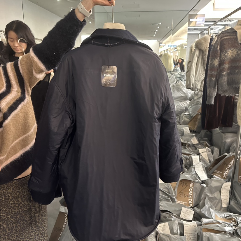 DOUBLE STANDARD/LE SMOKING/MAISONSTAFF韓國代購㊣女士新款25秋冬夾克MAISONSTAFF夾克