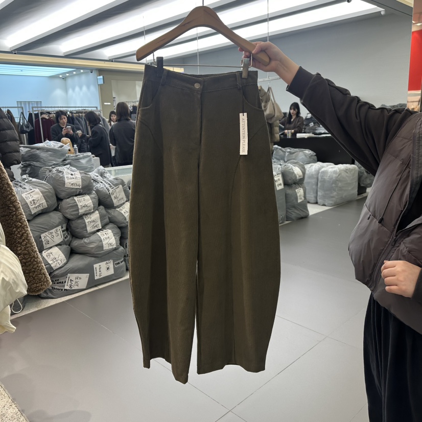 ATPZ韓國代購㊣女裝新品推薦時尚真品休閑職業25秋冬休閑褲ATTENTION PLEAES休閑褲圖色2