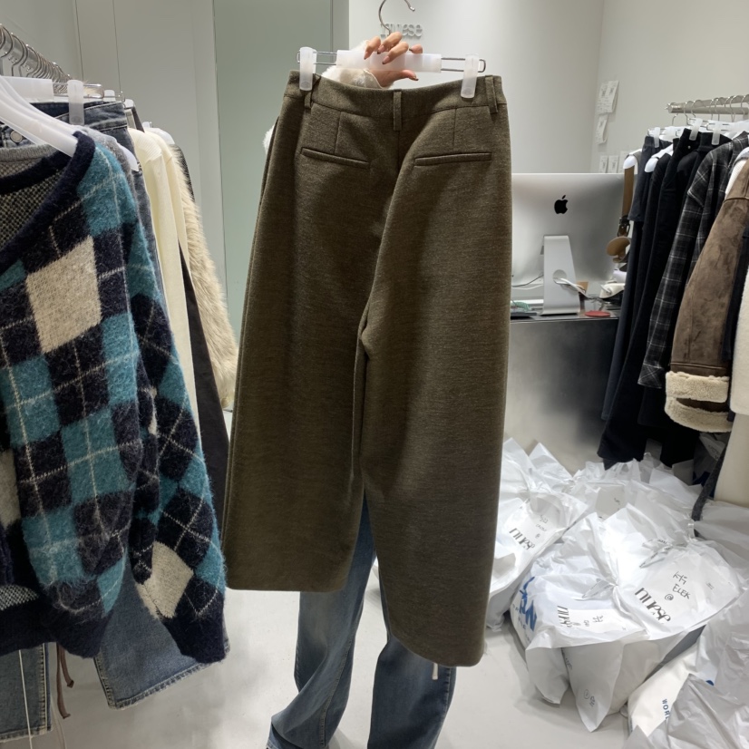 NUESE韓國直郵㊣女裝新款職業時尚推薦熱賣真品休閑25秋冬休閑褲NUESE休閑褲