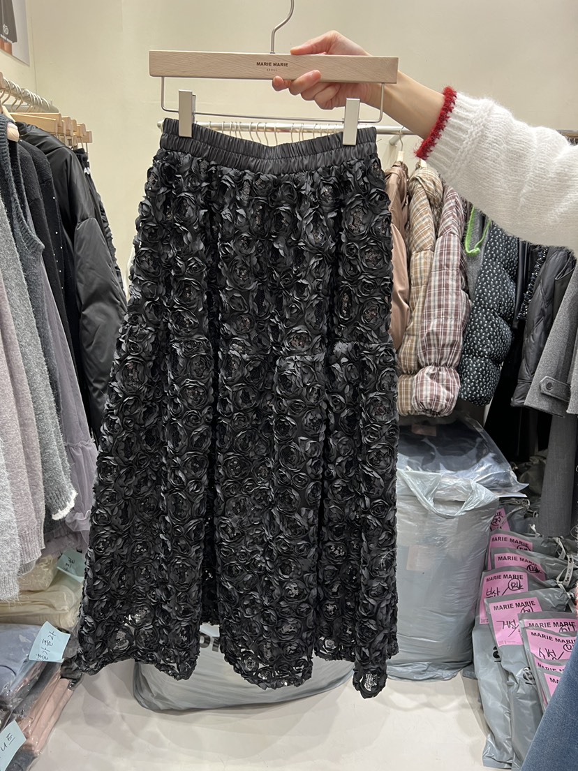 MARIE MARIE東大門㊣實拍女士新品人氣推薦25秋冬熱賣長裙MARIE MARIE長裙圖色2