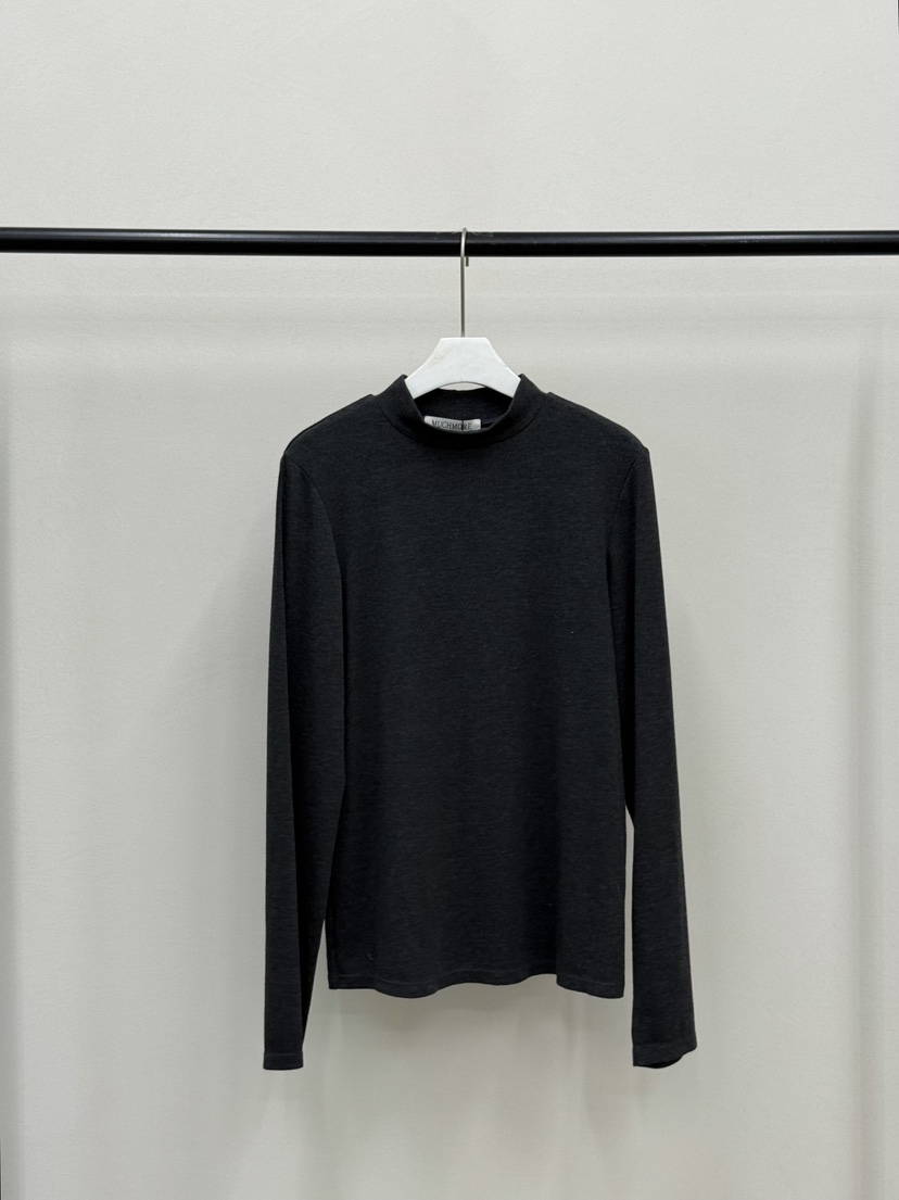 MUCH MORE東大門㊣直郵女士新品熱賣時尚休閑25秋冬長袖T恤MUCH MORE長袖T恤圖色2