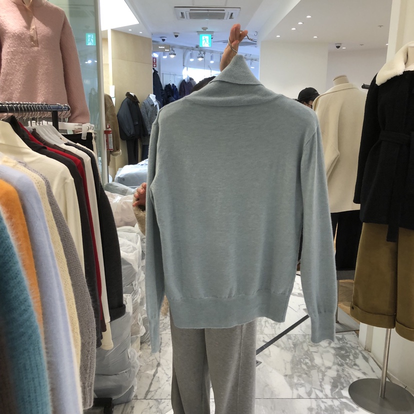 ALMOND東大門㊣實拍女裝新品時尚人氣職業休閑推薦熱賣針織衫ALMOND針織衫