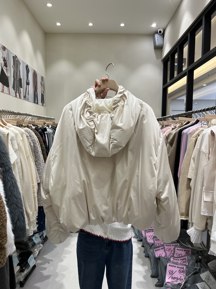 MARIE MARIE東大門㊣代購女裝新品時尚職業人氣短款羽絨服MARIE MARIE短款羽絨服