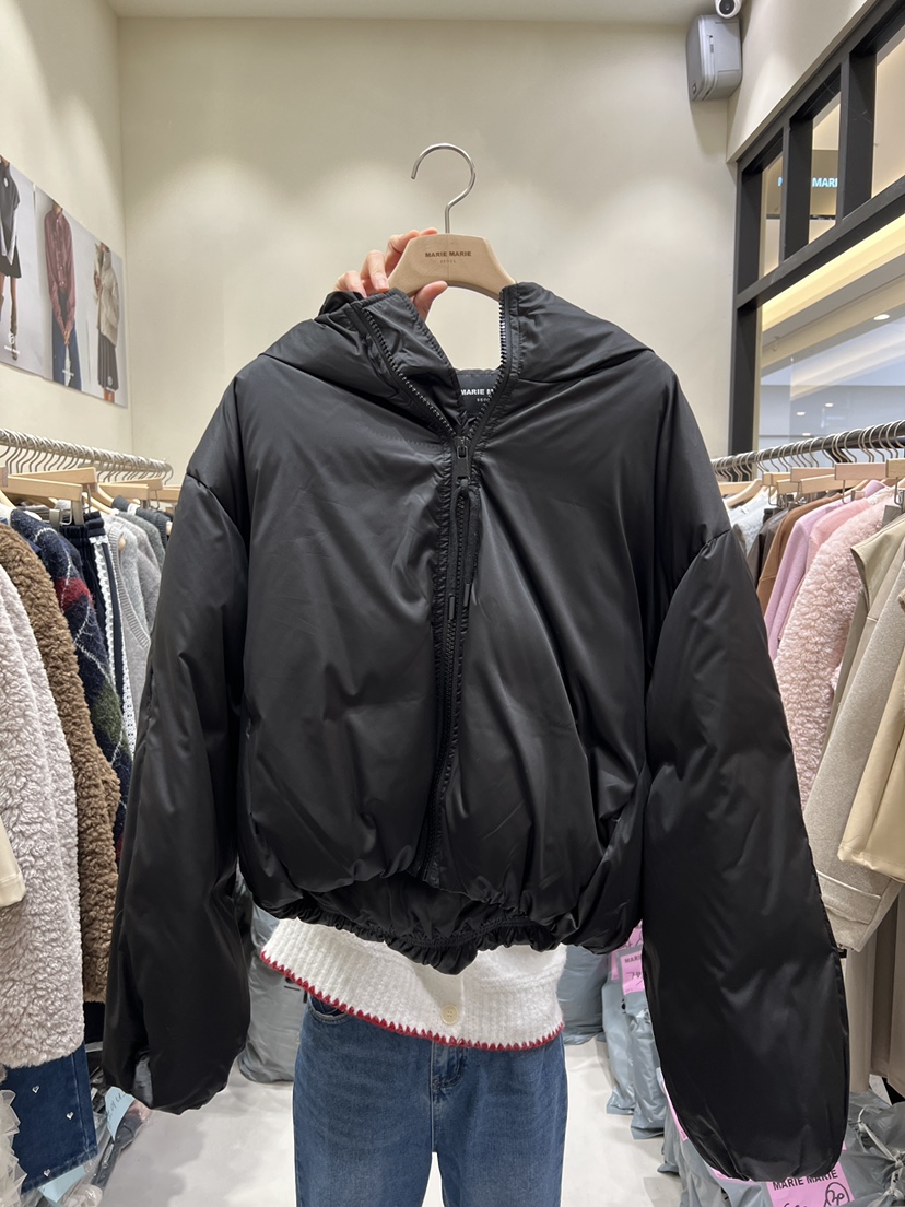 MARIE MARIE東大門㊣代購女裝新品時尚職業人氣短款羽絨服MARIE MARIE短款羽絨服圖色3