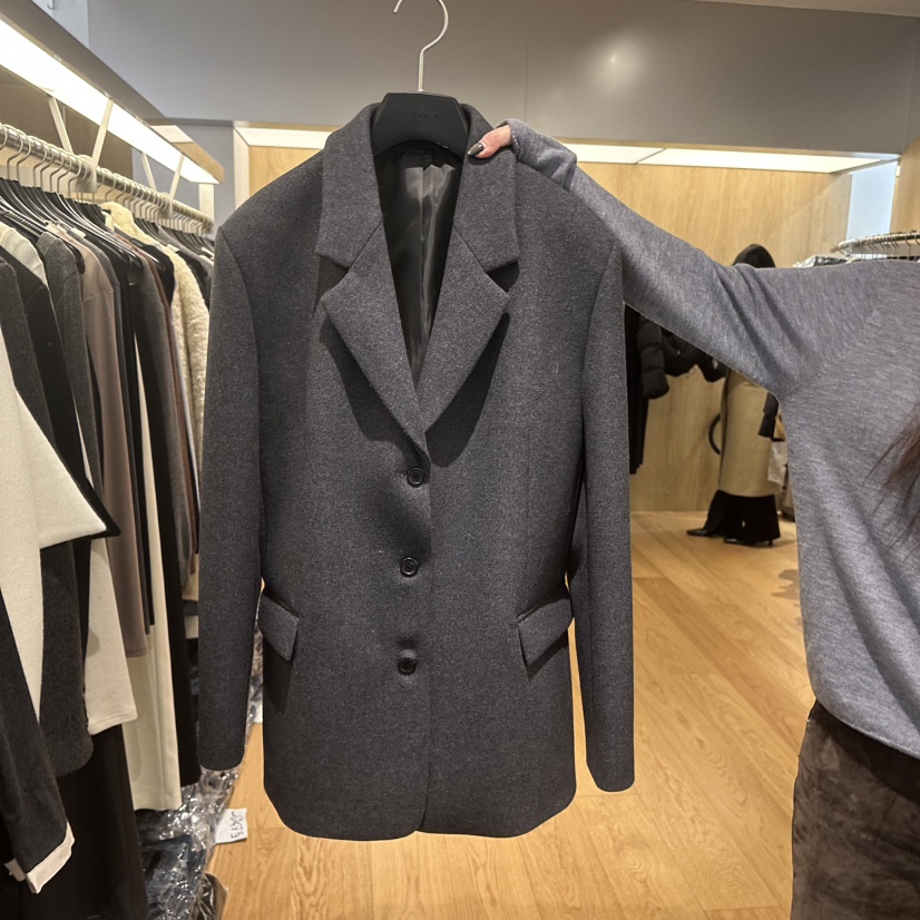 LEFANCY東大門㊣代購女裝新品真品熱賣人氣25秋冬時尚休閑夾克LEFANCY夾克圖色2