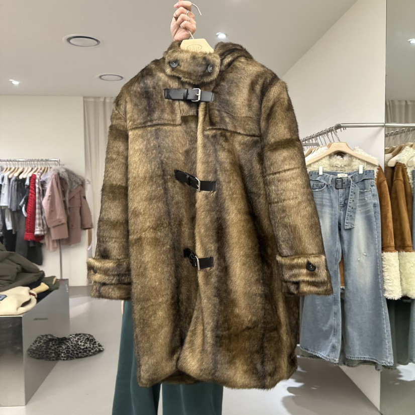 VAULT東大門㊣實拍女士新品真品熱賣時尚職業推薦中長款大衣VAULT中長款大衣圖色1